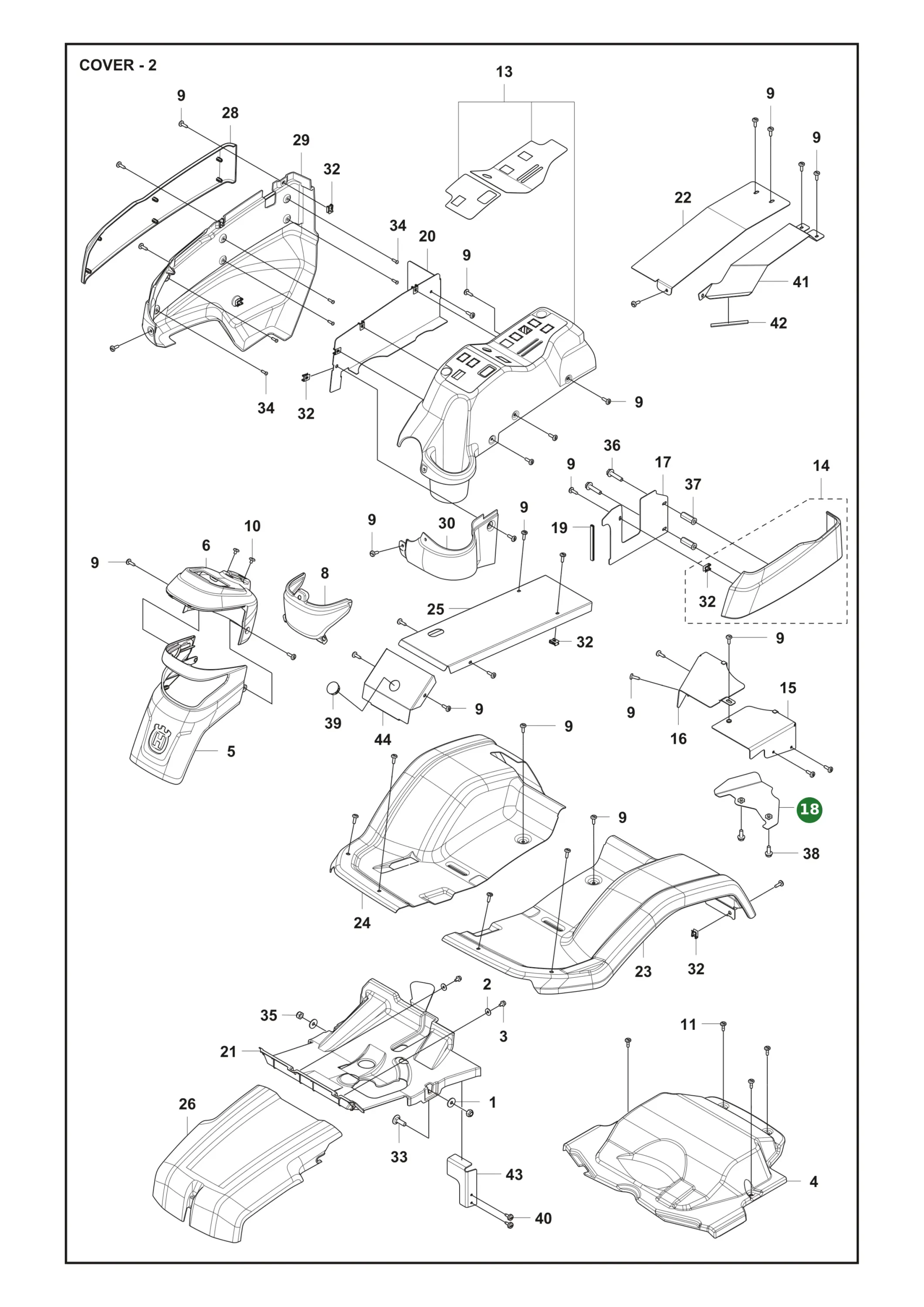 Position im Ersatzteilkatalog