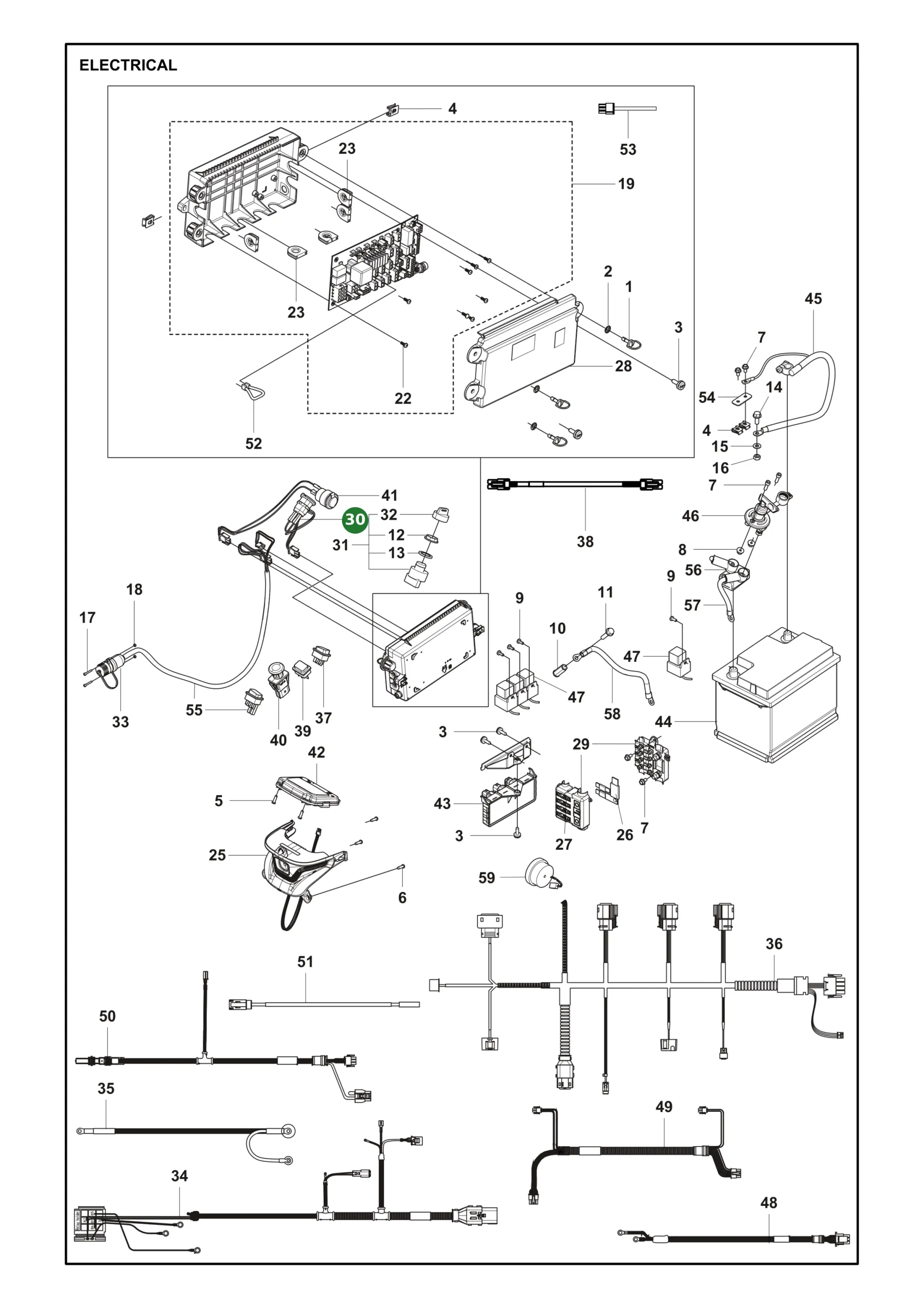 Position im Ersatzteilkatalog
