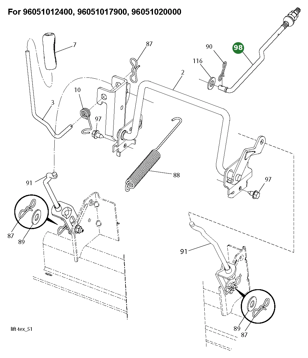 Position im Ersatzteilkatalog