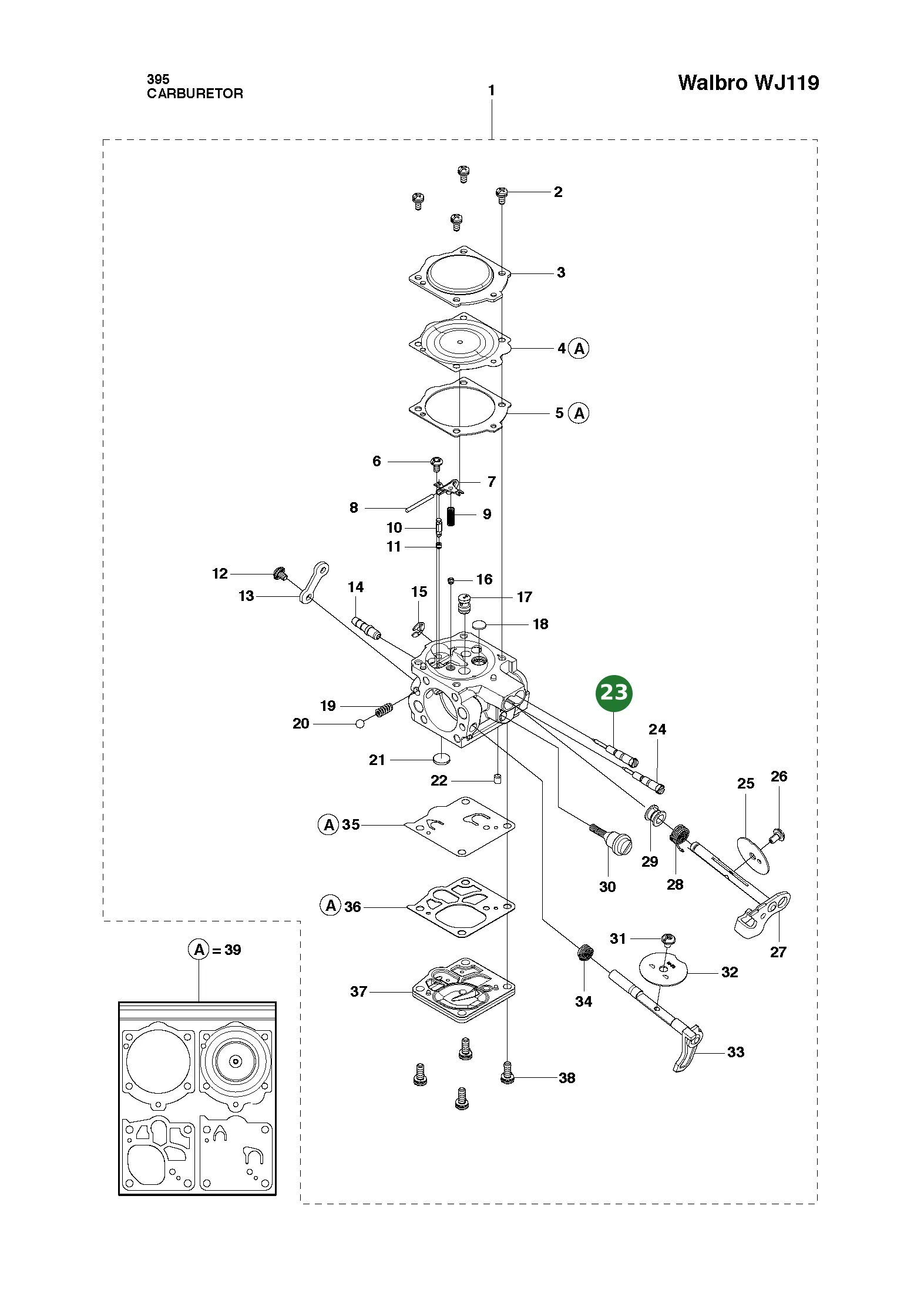 Position im Ersatzteilkatalog