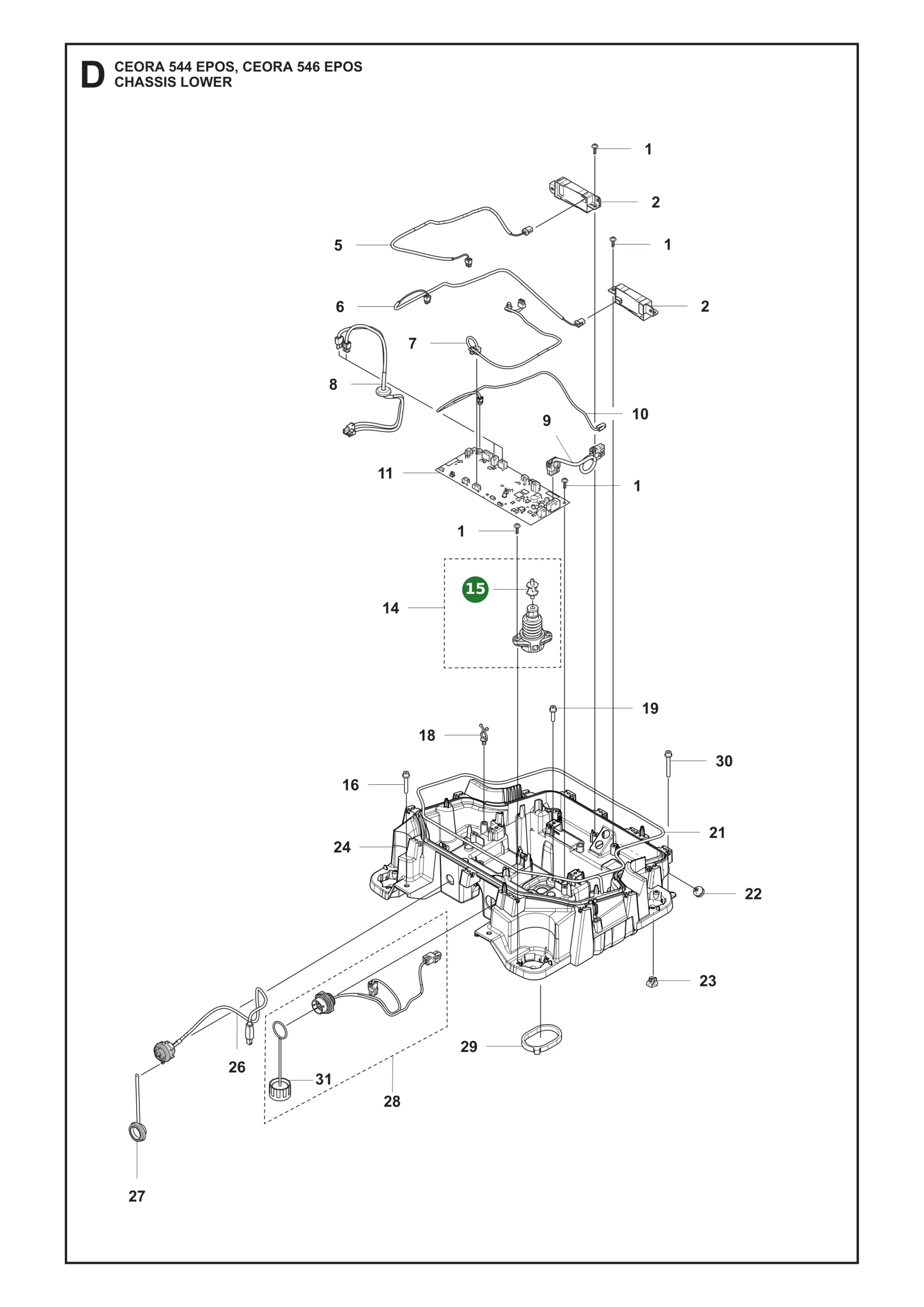 Position im Ersatzteilkatalog