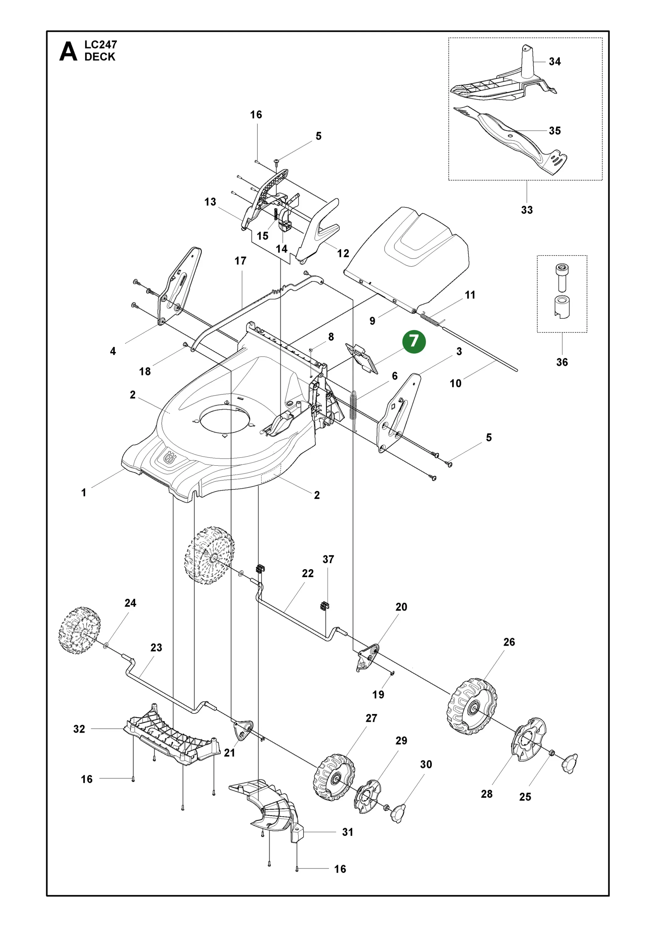 Position im Ersatzteilkatalog