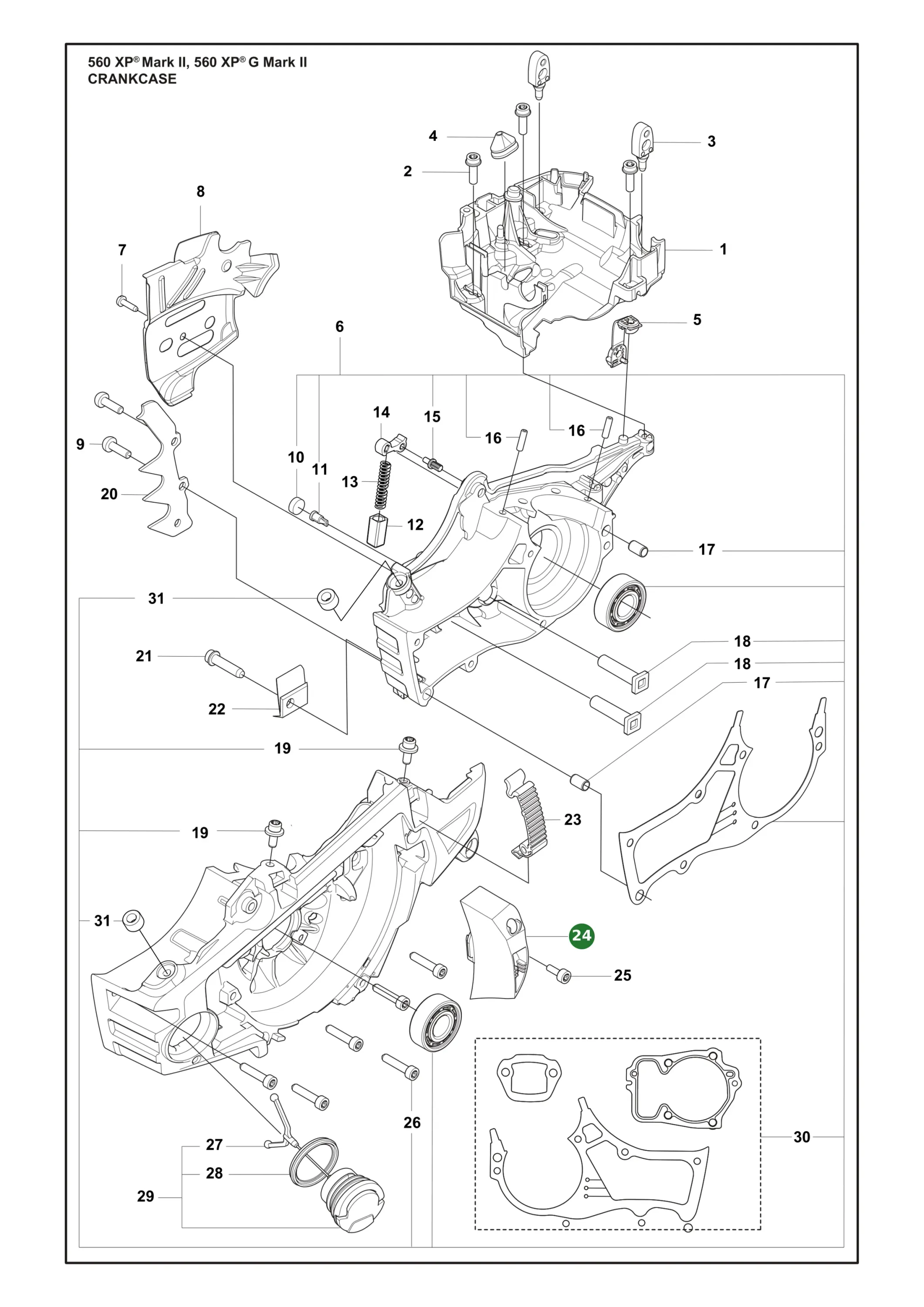 Position im Ersatzteilkatalog
