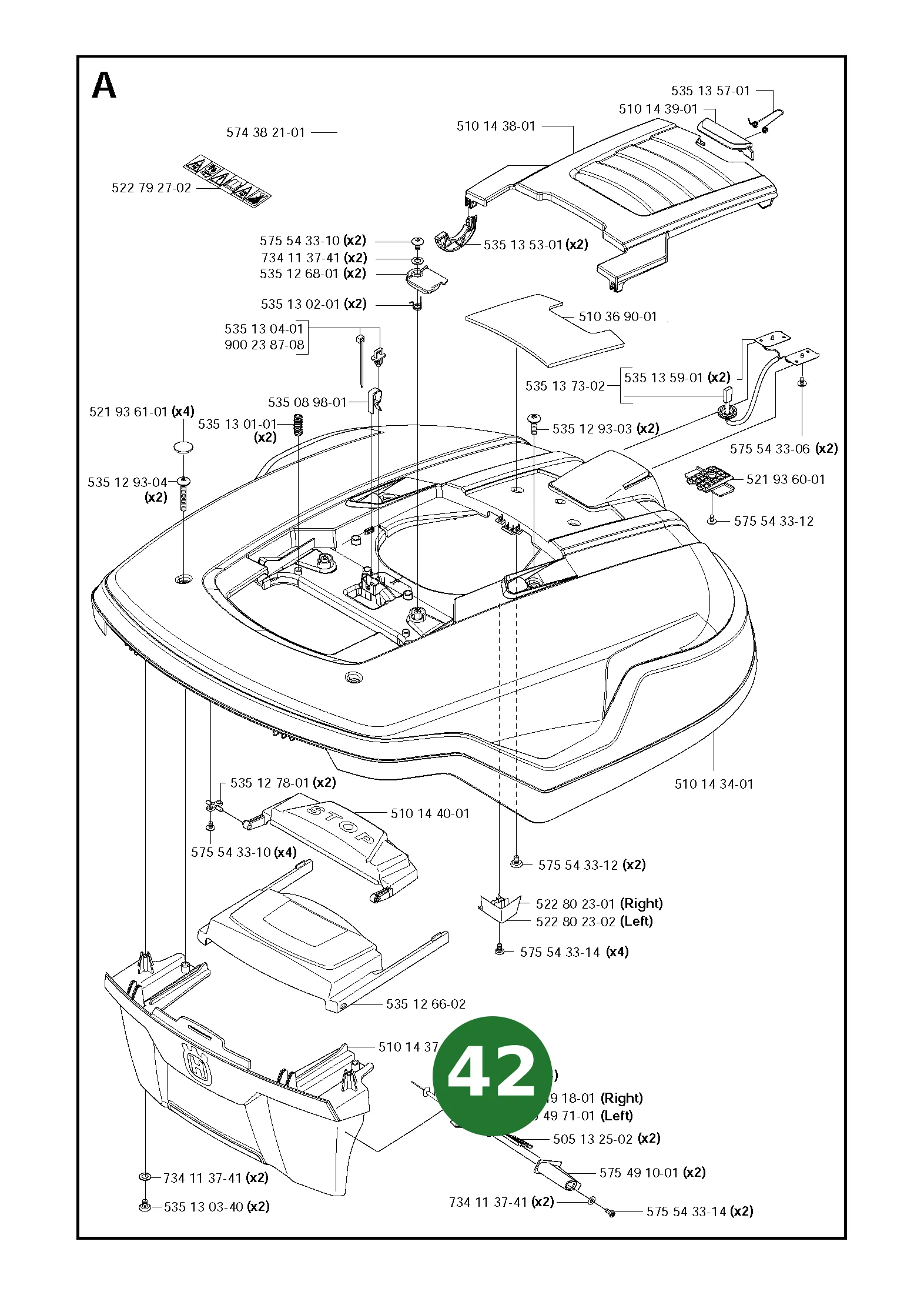Position im Ersatzteilkatalog