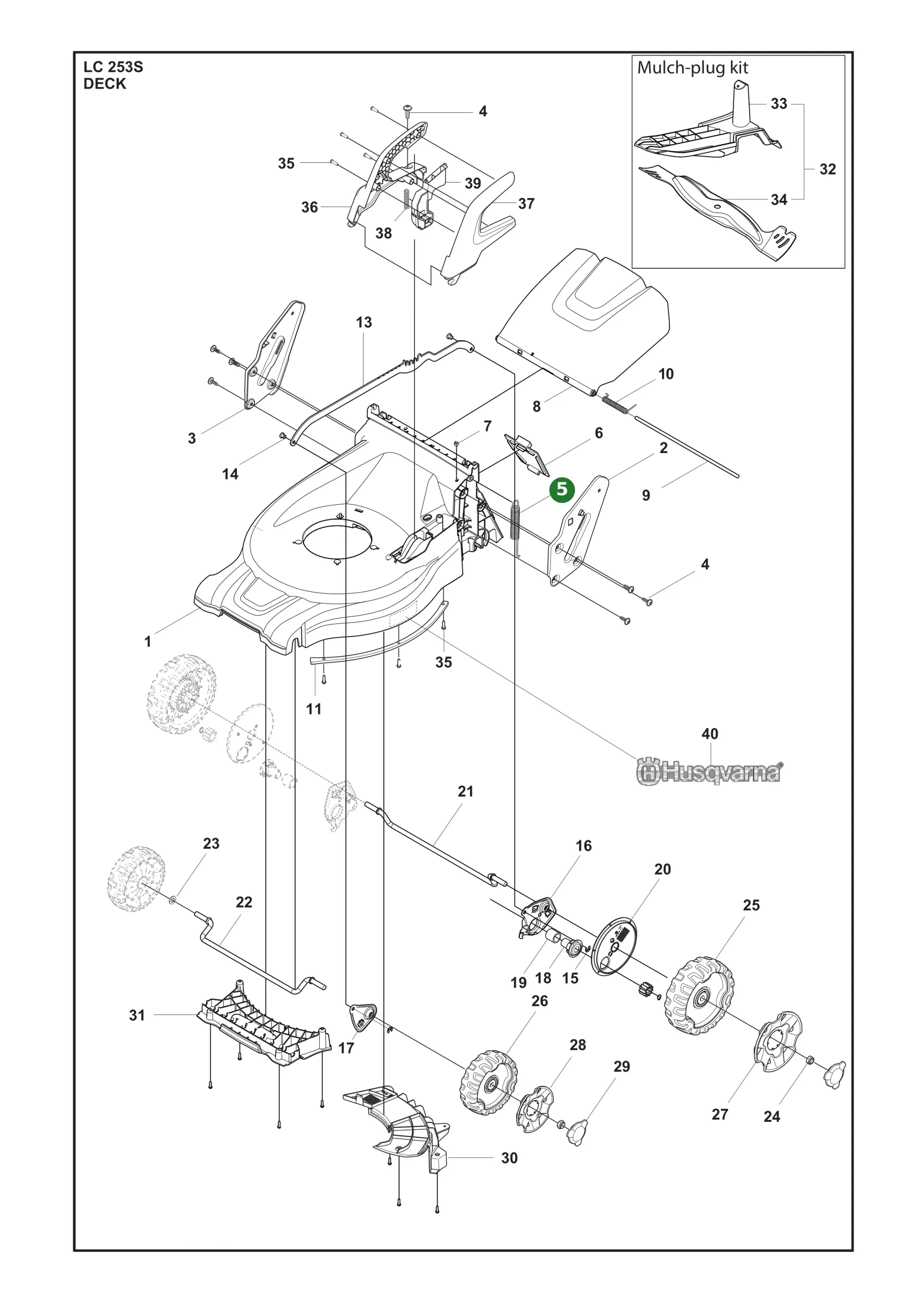 Position im Ersatzteilkatalog