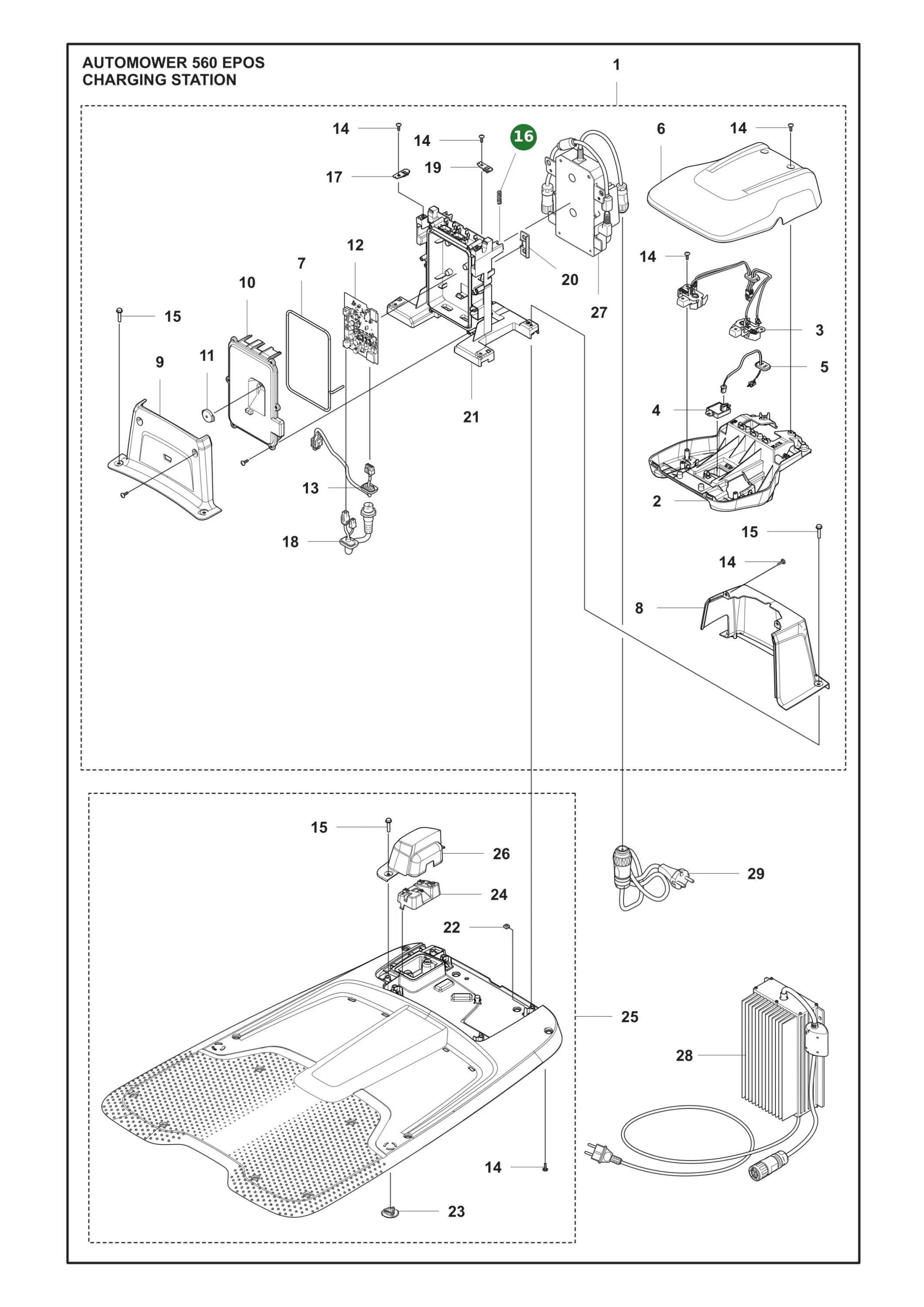 Position im Ersatzteilkatalog