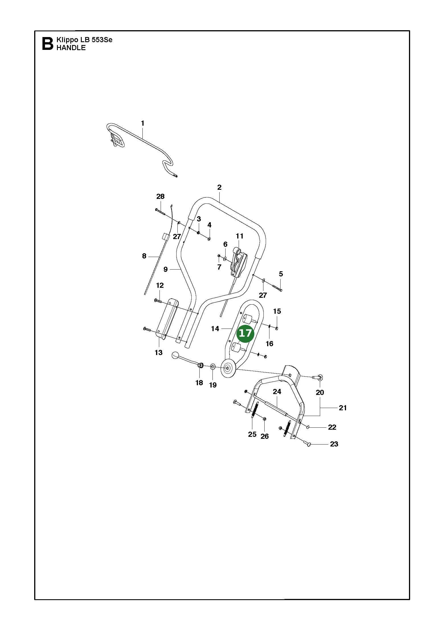 Position im Ersatzteilkatalog
