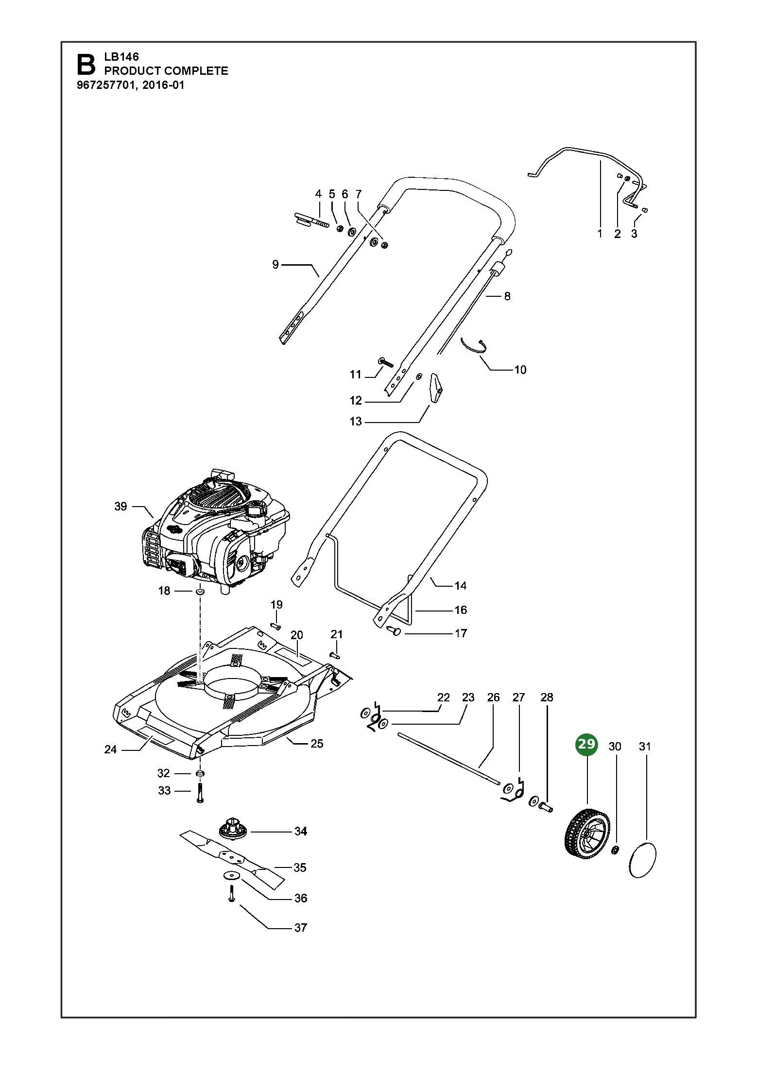 Position im Ersatzteilkatalog