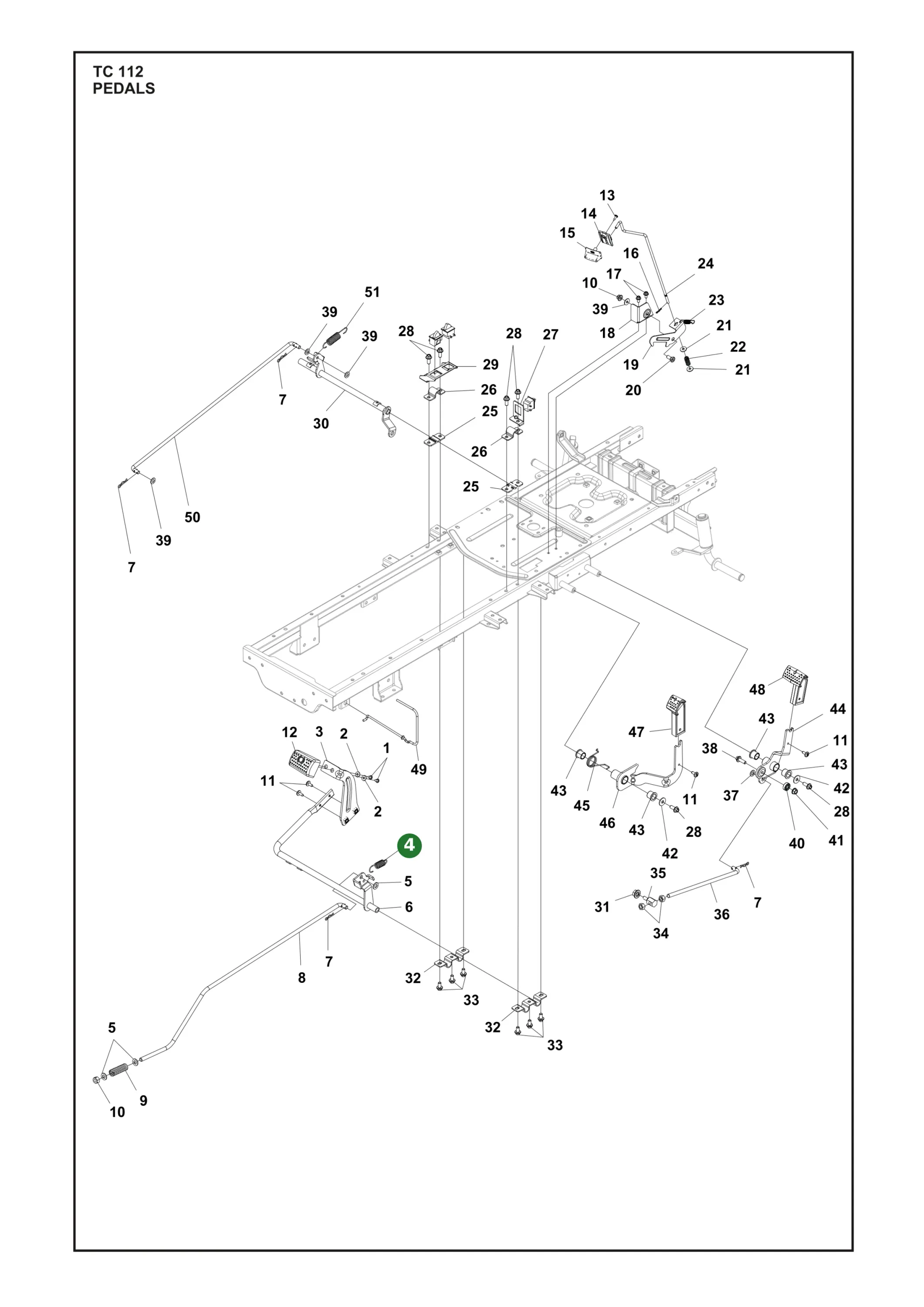 Position im Ersatzteilkatalog