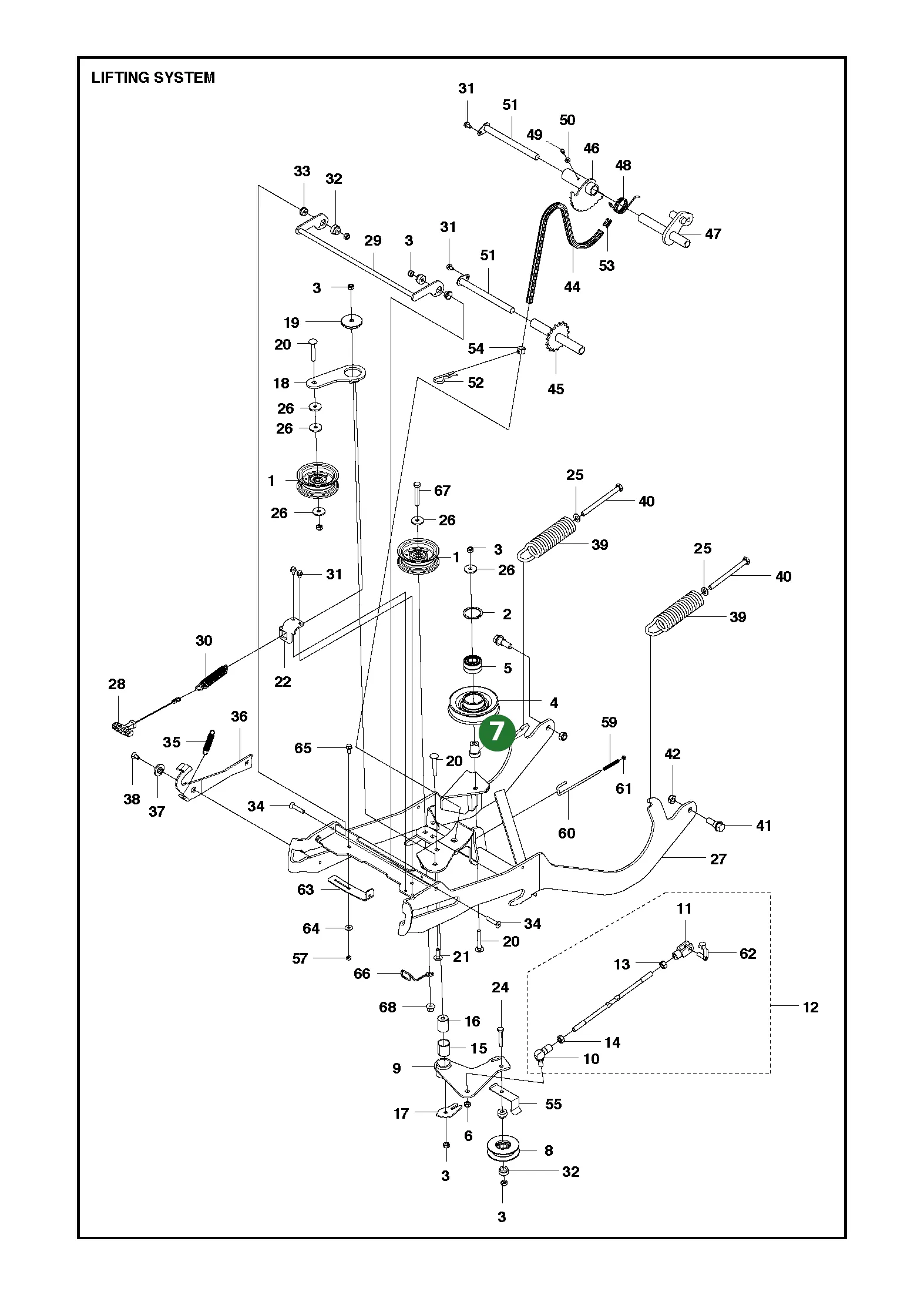 Position im Ersatzteilkatalog